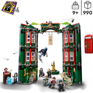 لگو هری پاتر وزارت سحر و جادو 990 قطعه مدل 76403 Lego Harry Potter Ministry of Magic-اسباب بازی